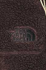 The North Face Extreme Pile Sherpa Fleece Pullover in Coal Brown, view 6, click to view large image.