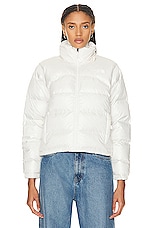 The North Face 2000 Retro Nuptse Jacket in Gardenia White, view 2, click to view large image.