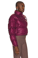 The North Face Nupste Short Jacket in Boysenberry, view 3, click to view large image.