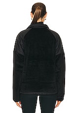 The North Face Versa Velour Jacket in Tnf Black, view 4, click to view large image.