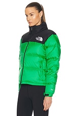 The North Face 1996 Retro Nuptse Jacket in Optic Emerald, view 4, click to view large image.