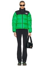 The North Face 1996 Retro Nuptse Jacket in Optic Emerald, view 6, click to view large image.