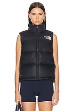 The North Face 1996 Retro Nuptse Vest in Black, view 1, click to view large image.