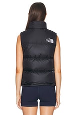 The North Face 1996 Retro Nuptse Vest in Black, view 4, click to view large image.