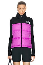 The North Face 1996 Retro Nuptse Vest in Violet Crocus, view 1, click to view large image.