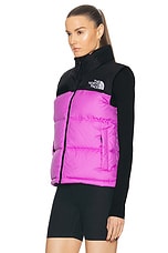 The North Face 1996 Retro Nuptse Vest in Violet Crocus, view 4, click to view large image.