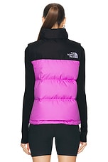 The North Face 1996 Retro Nuptse Vest in Violet Crocus, view 5, click to view large image.
