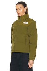 The North Face 92 Nuptse Jacket in Forest Olive, view 4, click to view large image.