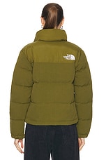 The North Face 92 Nuptse Jacket in Forest Olive, view 5, click to view large image.