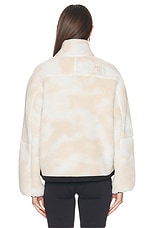 The North Face Denali X Jacket in White Dune Low Fi Hi Tek Dye Print, view 5, click to view large image.