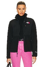 The North Face Pink Ribbon Denali Fleece Jacket in Black