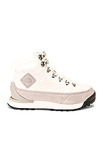 The North Face Back To Berkeley Iv High Pile Boot in Gardenia White & Silver Grey, view 1, click to view large image.