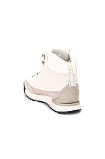 The North Face Back To Berkeley Iv High Pile Boot in Gardenia White & Silver Grey, view 3, click to view large image.