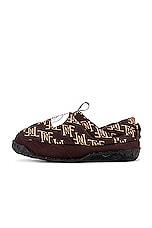 The North Face Nuptse Mule in Coal Brown Tnf Monogram Print & Coal Brown, view 5, click to view large image.