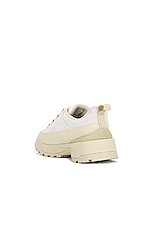 The North Face Glenclyffe Urban Low Sneaker in White Dune & Gravel, view 3, click to view large image.