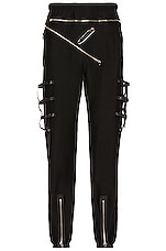 TAKAHIROMIYASHITA The Soloist Space Jogger Pant in Black | FWRD