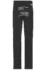 TAKAHIROMIYASHITA The Soloist Side Tape Front Pant in Black, view 3, click to view large image.