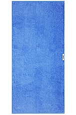 Tekla Solid Bath Towel in Clear Blue, view 1, click to view large image.