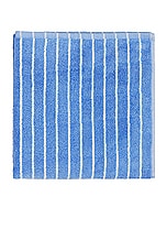 Tekla Hand Towel in Clear Blue, view 2, click to view large image.
