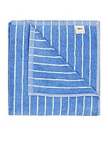 Tekla Hand Towel in Clear Blue, view 3, click to view large image.