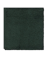 Tekla Solid Bath Towel in Forest Green, view 2, click to view large image.