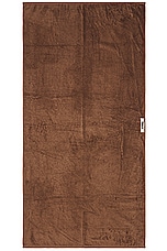 Tekla Solid Bath Towel in Kodiak Brown, view 1, click to view large image.