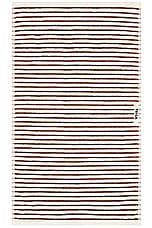 Tekla Stripe Hand Towel in Kodiak Stripes, view 1, click to view large image.