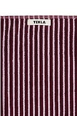 Tekla Bath Towel in Red & Rose, view 4, click to view large image.