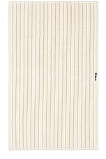 Tekla Stripe Hand Towel in Sienna Stripes, view 1, click to view large image.