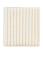 Tekla Stripe Hand Towel in Sienna Stripes, view 2, click to view large image.