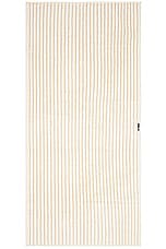 Tekla Bath Towel in Sienna Stripe, view 1, click to view large image.