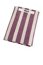 Tekla Beach Towel in Port Stripes, view 1, click to view large image.