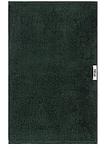 Tekla Hand Towel in Forest Green, view 1, click to view large image.