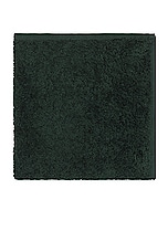 Tekla Hand Towel in Forest Green, view 2, click to view large image.