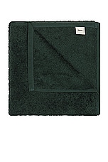 Tekla Hand Towel in Forest Green, view 3, click to view large image.
