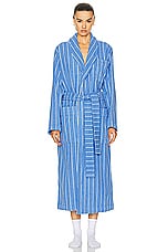 Tekla Classic Bathrobe in Marseille, view 2, click to view large image.