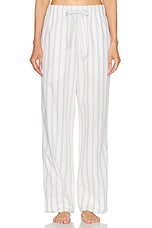 Tekla Pant in Needle Stripes, view 1, click to view large image.