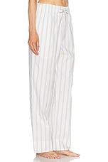 Tekla Pant in Needle Stripes, view 2, click to view large image.