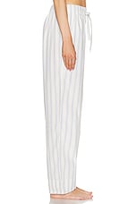 Tekla Pant in Needle Stripes, view 3, click to view large image.