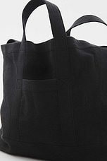 Tekla Beach Bag in Black Sand, view 2, click to view large image.