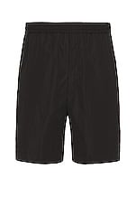The Row Gerhardt Shorts in Black, view 1, click to view large image.