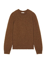 The Row Bruno Sweater in Tobacco, view 1, click to view large image.