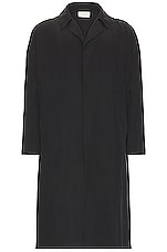 The Row Emilio Coat in Black, view 1, click to view large image.