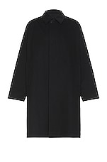 The Row Tavish Coat in Black, view 1, click to view large image.