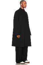 The Row Tavish Coat in Black, view 5, click to view large image.