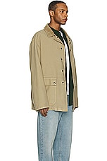 The Row Frank Jacket in Beige, view 5, click to view large image.
