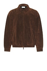The Row Ronan Collared Jacket in Brown Wood | FWRD