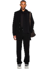 The Row Konicek Pant in Black, view 6, click to view large image.