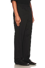 The Row Jonah Pants in Black, view 4, click to view large image.