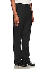 The Row Baird Pant in Anthracite, view 4, click to view large image.